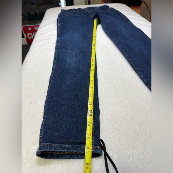 Madewell Dark Blue 10 Inch High Rise Skinny Jeans - Picture 5 of 7